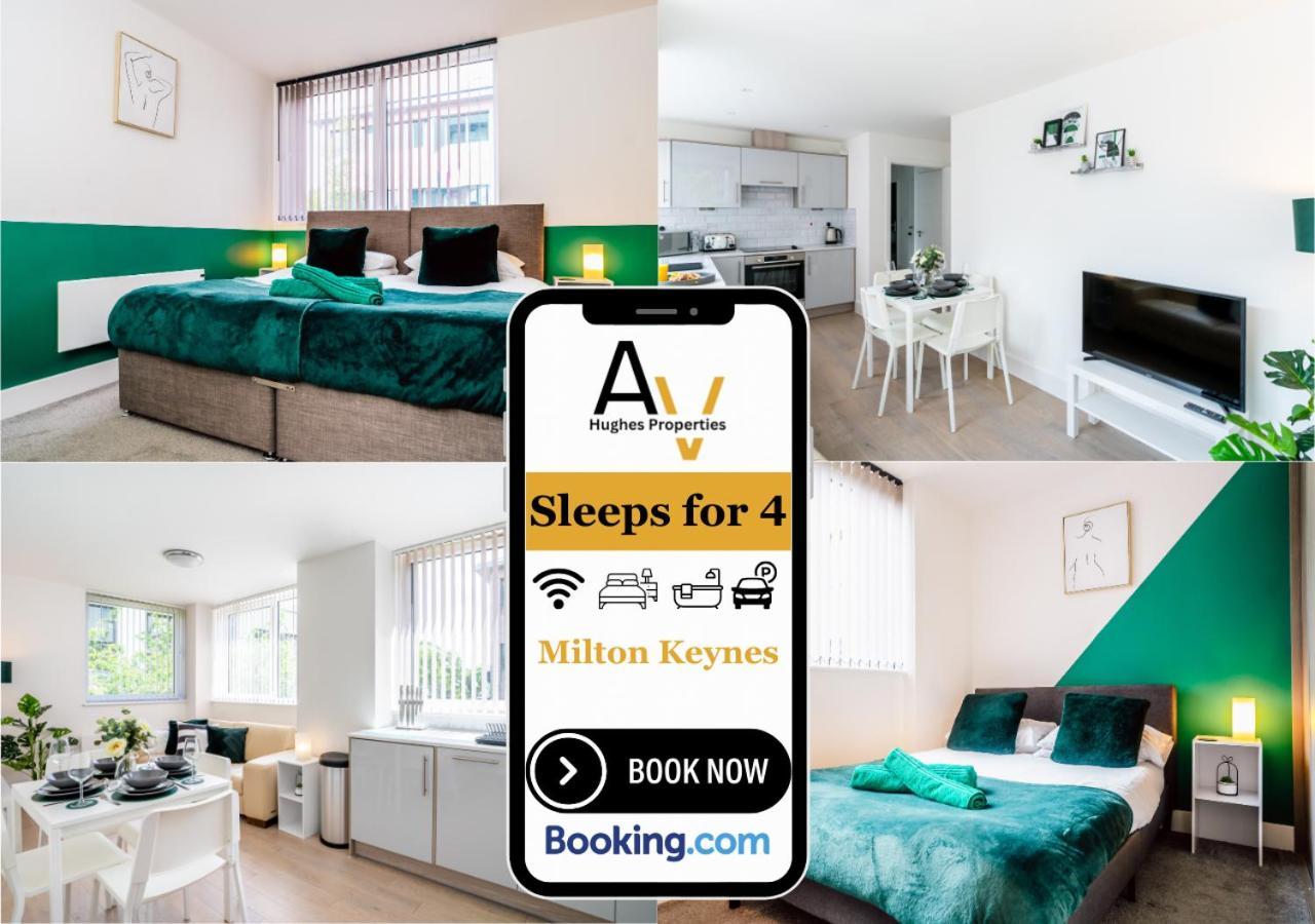 Stylish Two Bedroom Apartment by AV Hughes Properties Milton Keynes Exterior photo